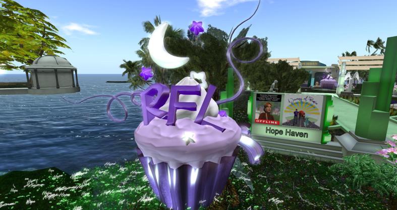 HUGE! RFL Purple Cupcake 